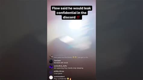 Ysn Flow Says Hell Leak Confidential In His Discord Youtube