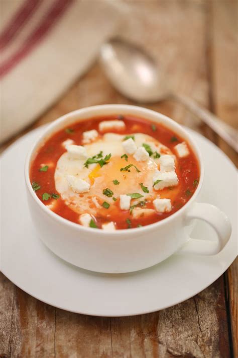 Using campbell's cream of chicken soup, rotisserie chicken, and frozen broccoli makes this rich casserole come together quickly. Microwave Shakshuka in a Mug - Gemma's Bigger Bolder Baking