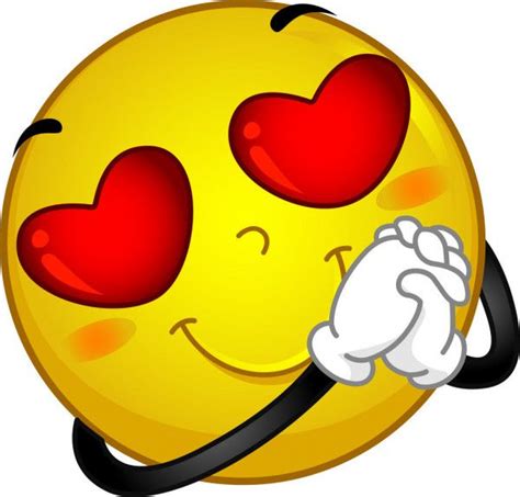 Sorriso No Amor — Imagem De Stock Smiley Emoji Emoticons Animados
