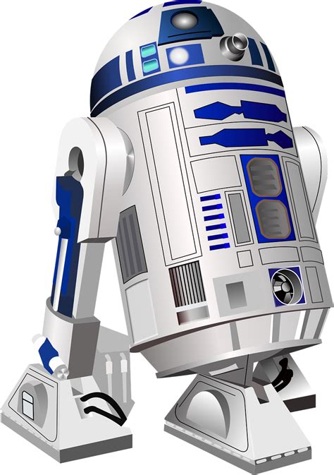 R2 D2 Robot Star Wars Sci Vektorová Grafika Zdarma Na Pixabay