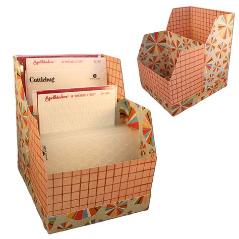 Embossing Folder Storage Box Bits Of Paper