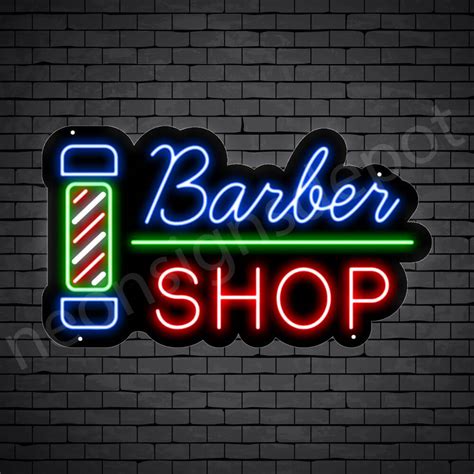 Direct Selling Graphics 19x19 Inch Indoor Ultra Bright Led Barber Shop