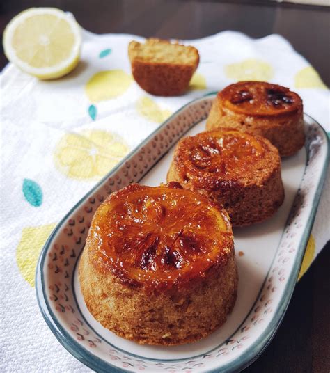 Made This Mini Lemon Cakes Using The Most Simple Ingredients Refined Sugar Free Rveganrecipes