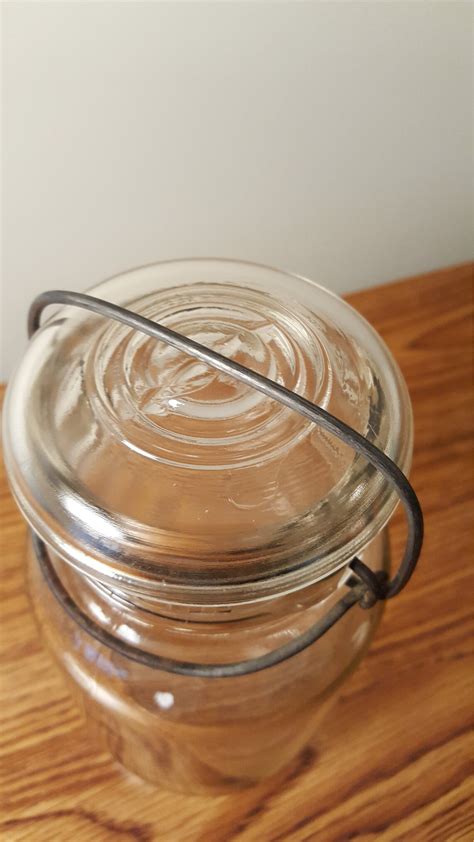 2 Ball Ideal 28 Oz Canning Jars With Glass Lids Clear And Etsy