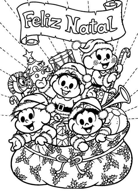 Desenhos De Feliz Natal Para Colorir