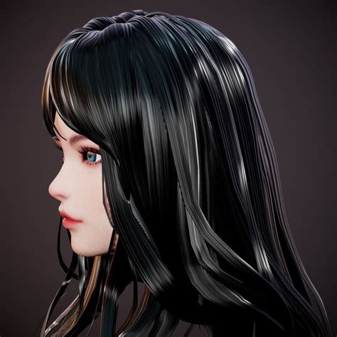 Artstation Darkness Rises Assassin Face And Hair Soo Hwang Digital