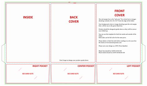 Free Tri Fold Brochure Templates For Word 2007 Printable Templates