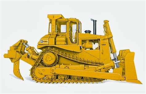 Iron Profile The Caterpillar D8 Through History Classic Construction