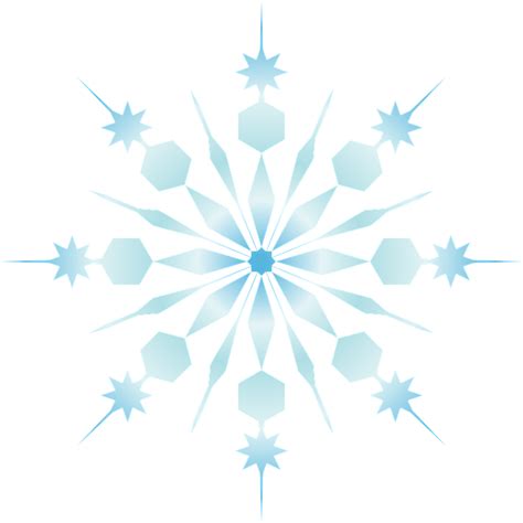 Снежинка Синий Кристалл Бесплатная векторная графика на Pixabay