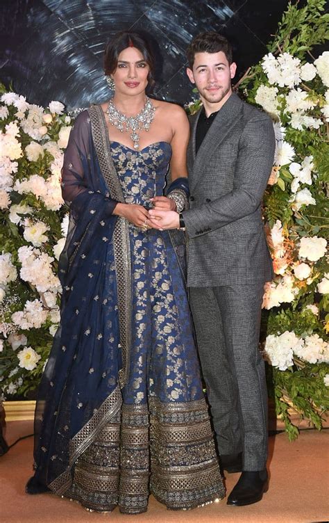 Priyanka Chopra Looked Exotic For Her Wedding Reception
