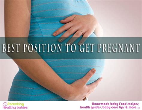 Best Position To Get Pregnant