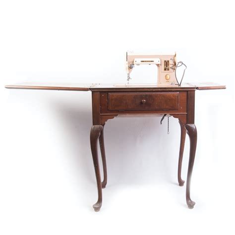 Vintage Singer Sewing Machine Table Ebth