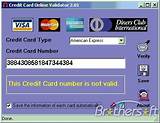 A Valid Credit Card Number Pictures