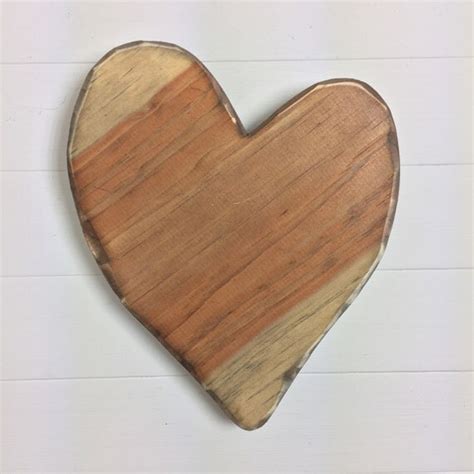 Rustic Wooden Heart Reclaimed Wooden Heart Wall Decor Rustic