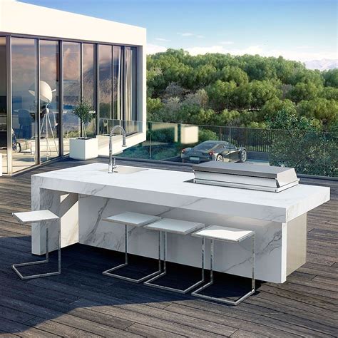 Modern luxury outdoor living kitche : 30+ Brilliant Outdoor Kitchen Design Ideas For You Nowaday - TRENDEDECOR | Luxury outdoor ...