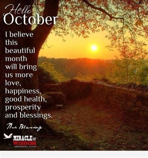Quotes For October Month On Pinterest Hello October October Quotes