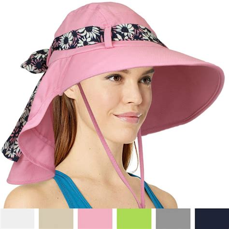 Sun Cube Womens Sun Hat Summer Uv Protection Outdoor Hat With Wide