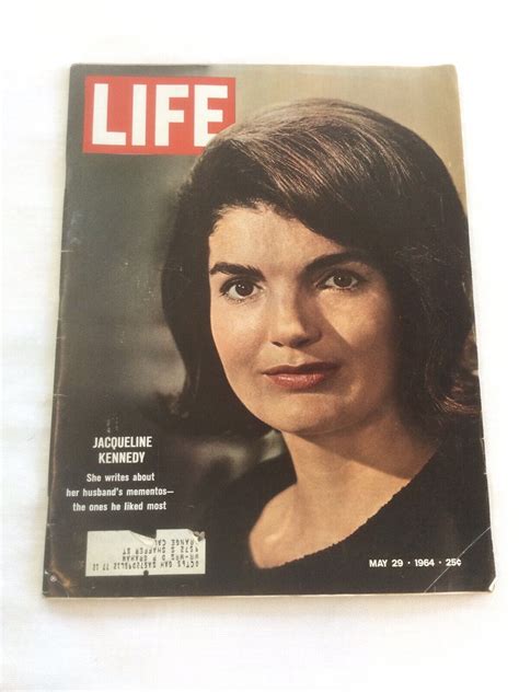 Life Magazine May Jacqueline Jackie Kennedy Jfk Mementos He