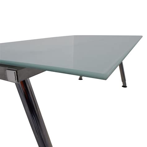 Here's an easy way to build a diy drafting. 69% OFF - IKEA IKEA Galant glass Top Desk / Tables