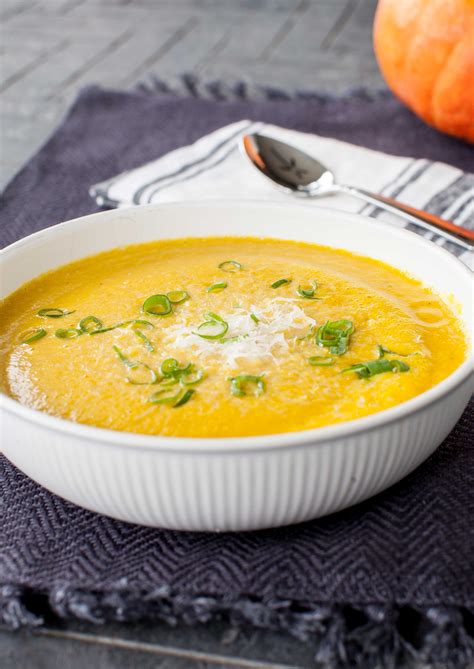 Spiced Curry Pumpkin Soup With Leeks Recipe Pumpkin