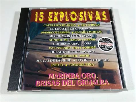 Marimba Orquesta Brisas Del Grijalva Explosivas Cd Pulcro Meses