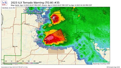 Bob Waszak On Twitter Ilx Issues Tornado Warning Tornado Radar