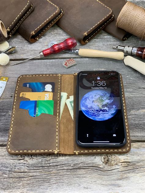 Iphone 11 Pro Max Case Leather Iphone 11 Pro Max Leather Etsy