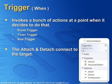 Triggers Actions And Behaviors In Xaml Ppt