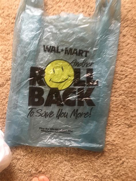 Who Remember These Walmart Bags R Nostalgia