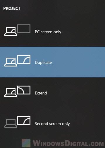 How To Duplicate Or Mirror Screen On Windows 1011