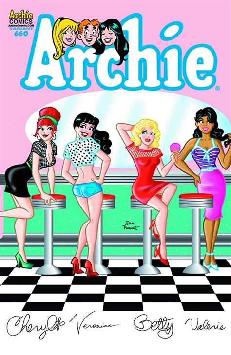 Archie 660 Classic Pin Up Cover Fresh Comics