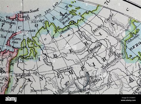 Sibérie Map Banque De Photographies Et D’images à Haute Résolution Page 2 Alamy