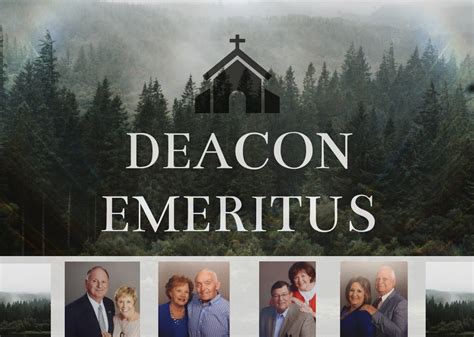 Deacon Emeritus Service — Oakwood Baptist Church