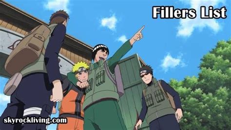 Naruto Shippuden Fillers List How To Watch Naruto Without Filler Episode