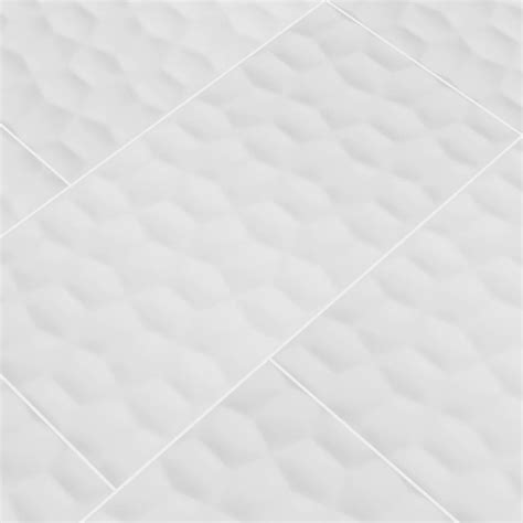 Msi Adella Viso White 12x24 Glazed Ceramic Wall Tiles