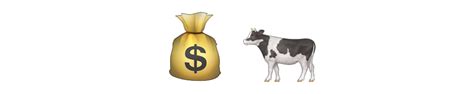 Cash Cow Emoji Meanings Emoji Stories
