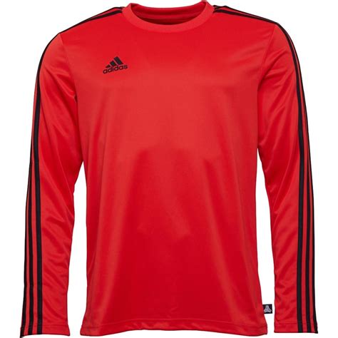 Buy Adidas Mens Tango Long Sleeve Football Shirt Hi Res Red