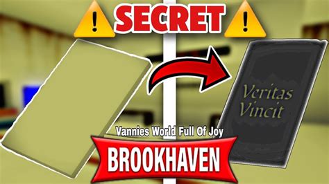 ⚠️secret New Message In New Update⚠️ Brookhaven 🏡rp Roblox Brookhaven 🏡rp Youtube