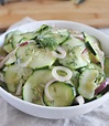 Zesty Cucumbers and Onions in Vinegar - Easy Recipe!