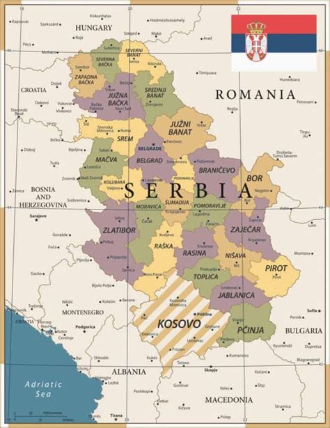 Mapas De Serbia Proyecto Mapamundi