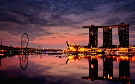 Marina Bay Singapore Wallpaper Wallpapersafari