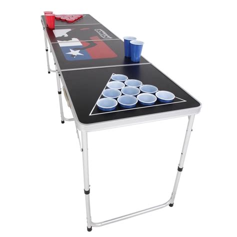 Joymor Party 8 Folding Beer Pong Table Set With Ping Pong Balls Cup