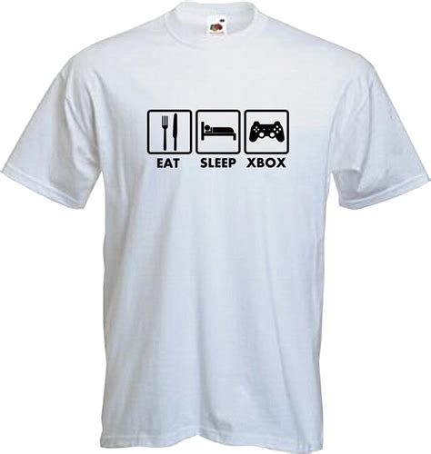 Eat Sleep Xbox Gamer T Shirt Cod Halo Fun Cool Quality New Ebay