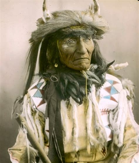 White Wolf 20 Remarkable Hand Colored Portraits Of Native Americans