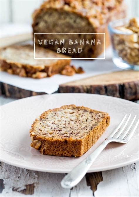 Vegan Banana Bread | Recipe in 2020 | Vegan banana bread ...