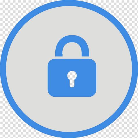 Icon Login Password User Lock And Key Share Icon Security Blue