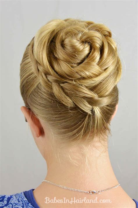 Swept Up Braided Bun From Babes In Hairland