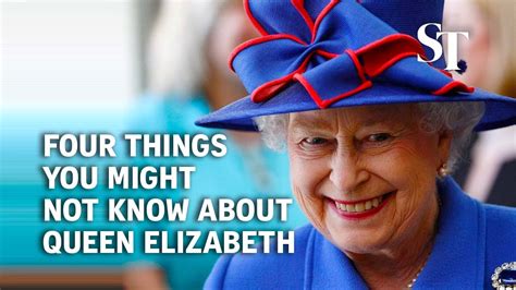 Four Things You Might Not Know About Queen Elizabeth Youtube