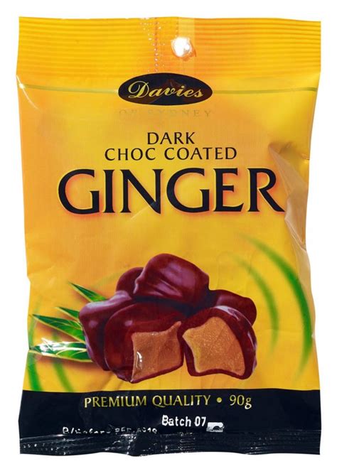 Davies 90g Gingers Handmade Chocolates Since 1932