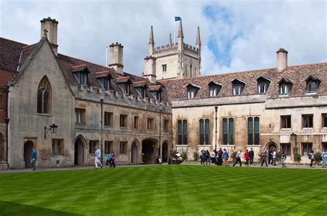 The Splendid Lawn Pembroke College Cambridge England